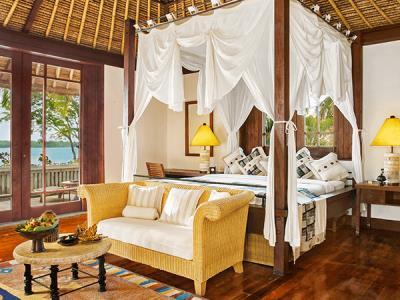 bedroom 2 - hotel oberoi beach resort lombok - lombok, indonesia