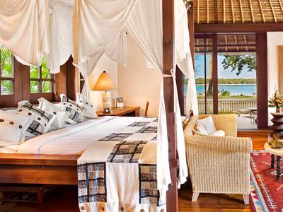 bedroom 4 - hotel oberoi beach resort lombok - lombok, indonesia