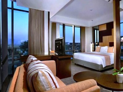 bedroom 1 - hotel aston inn mataram - lombok, indonesia