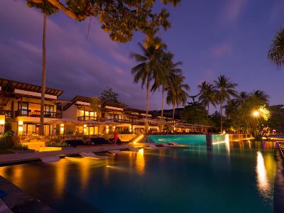 exterior view - hotel katamaran resort - lombok, indonesia