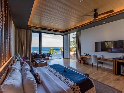 bedroom - hotel katamaran resort - lombok, indonesia