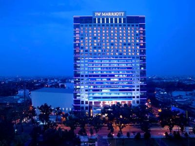 exterior view - hotel jw marriott - medan, indonesia