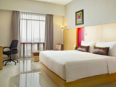 bedroom 1 - hotel santika premiere dyandra medan - medan, indonesia