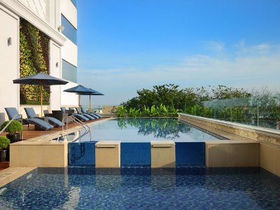 outdoor pool - hotel four points by sheraton medan - medan, indonesia