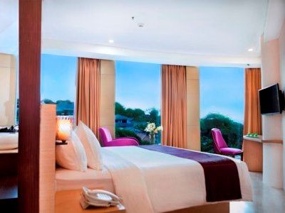 bedroom - hotel grand edge hotel semarang - semarang, indonesia