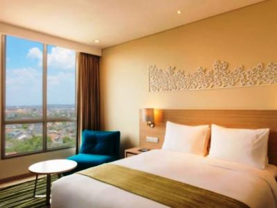 bedroom - hotel holiday inn express simpang lima - semarang, indonesia