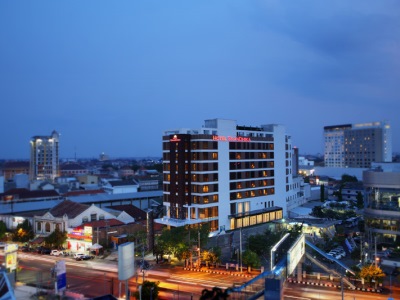 exterior view - hotel hotel grandhika pemuda semarang - semarang, indonesia