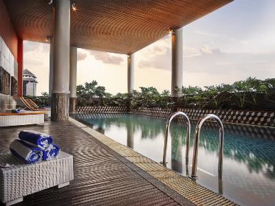 outdoor pool - hotel royal surakarta heritage solo - mgallery - surakarta, indonesia