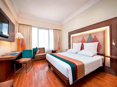 bedroom 1 - hotel novotel solo - surakarta, indonesia