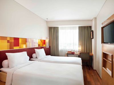 bedroom 3 - hotel ibis styles solo - surakarta, indonesia