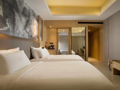 bedroom - hotel alila solo - surakarta, indonesia