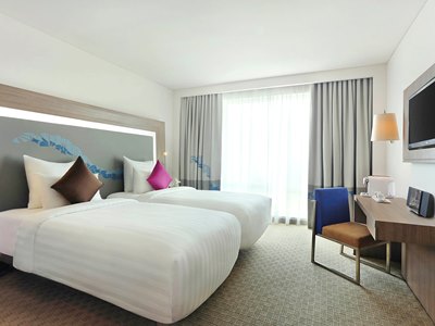 bedroom 1 - hotel novotel tangerang - tangerang, indonesia