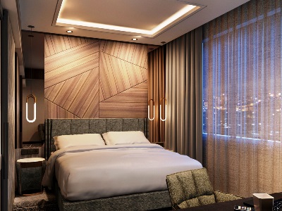 bedroom - hotel mercure tangerang centre - tangerang, indonesia