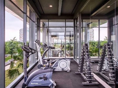 gym - hotel mercure tangerang centre - tangerang, indonesia