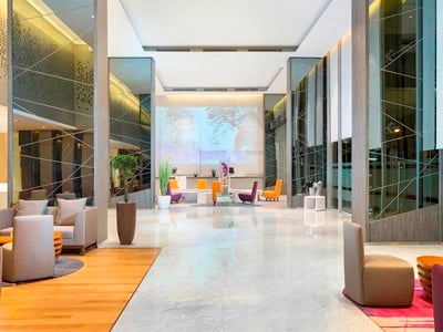 lobby - hotel novotel makassar grand shayla - makassar, indonesia