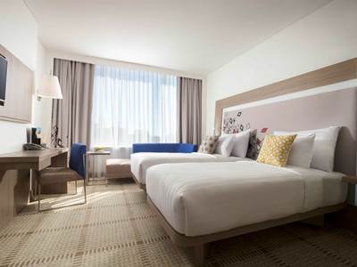 bedroom - hotel novotel makassar grand shayla - makassar, indonesia