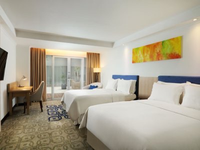 bedroom 1 - hotel four points by sheraton makassar - makassar, indonesia
