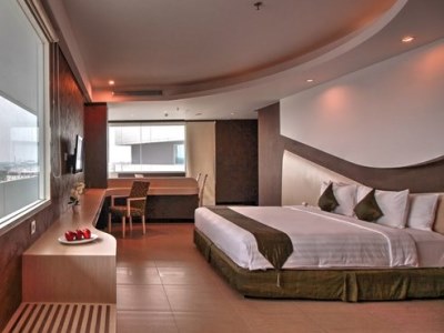 bedroom 1 - hotel aston cirebon hotel n convention center - cirebon, indonesia