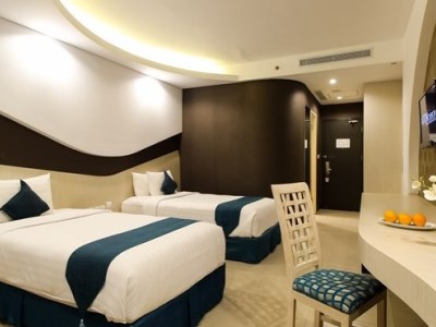 bedroom 2 - hotel aston cirebon hotel n convention center - cirebon, indonesia