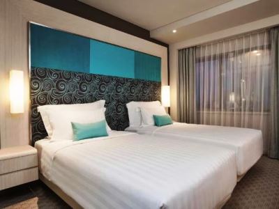bedroom 1 - hotel grand mercure harmoni - jakarta, indonesia