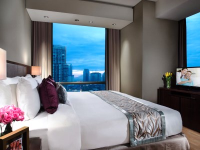 bedroom 3 - hotel ascott kuningan - jakarta, indonesia