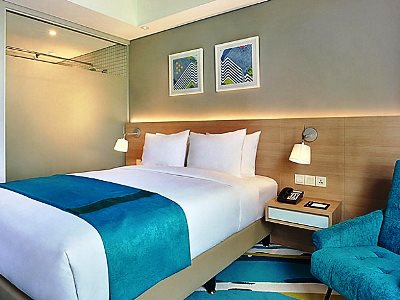 bedroom 2 - hotel holiday inn express wahid hasyim - jakarta, indonesia