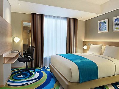 bedroom 3 - hotel holiday inn express wahid hasyim - jakarta, indonesia
