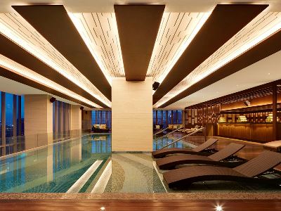 indoor pool - hotel the westin jakarta - jakarta, indonesia