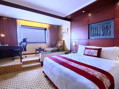 bedroom - hotel borobudur jakarta - jakarta, indonesia