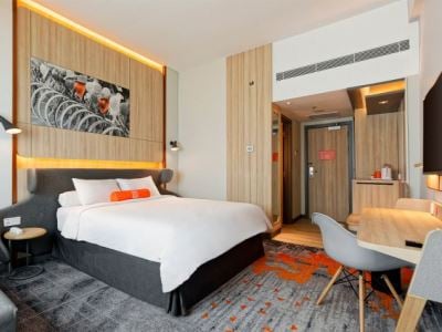 bedroom - hotel harris and conventions kelapa gading - jakarta, indonesia