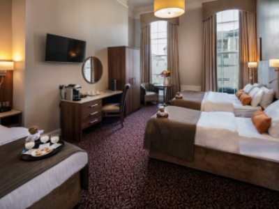bedroom - hotel cassidys - dublin, ireland