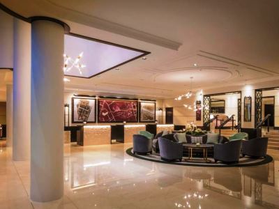 lobby - hotel conrad dublin - dublin, ireland