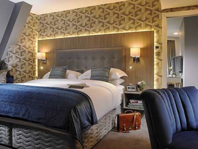 bedroom 4 - hotel camden court - dublin, ireland