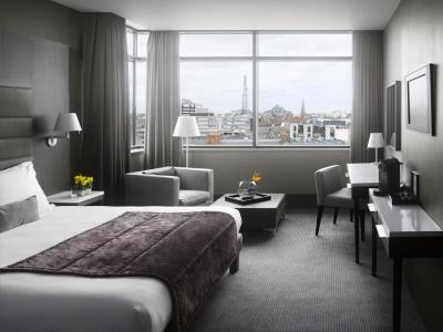 bedroom 2 - hotel radisson blu royal - dublin, ireland