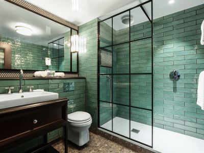 bathroom 1 - hotel the green - dublin, ireland