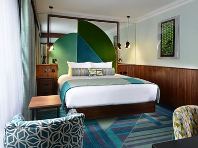 bedroom 2 - hotel arthaus - dublin, ireland