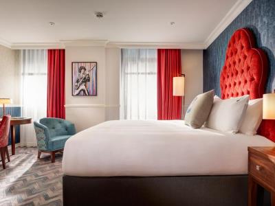 bedroom 1 - hotel hard rock hotel dublin - dublin, ireland