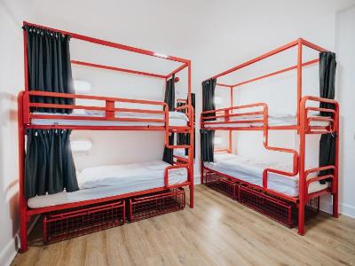 bedroom 4 - hotel snoozles hostel galway city centre - galway, ireland