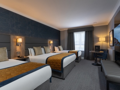 bedroom 2 - hotel clybaun - galway, ireland