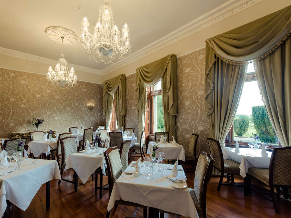 restaurant - hotel cahernane house - killarney, ireland