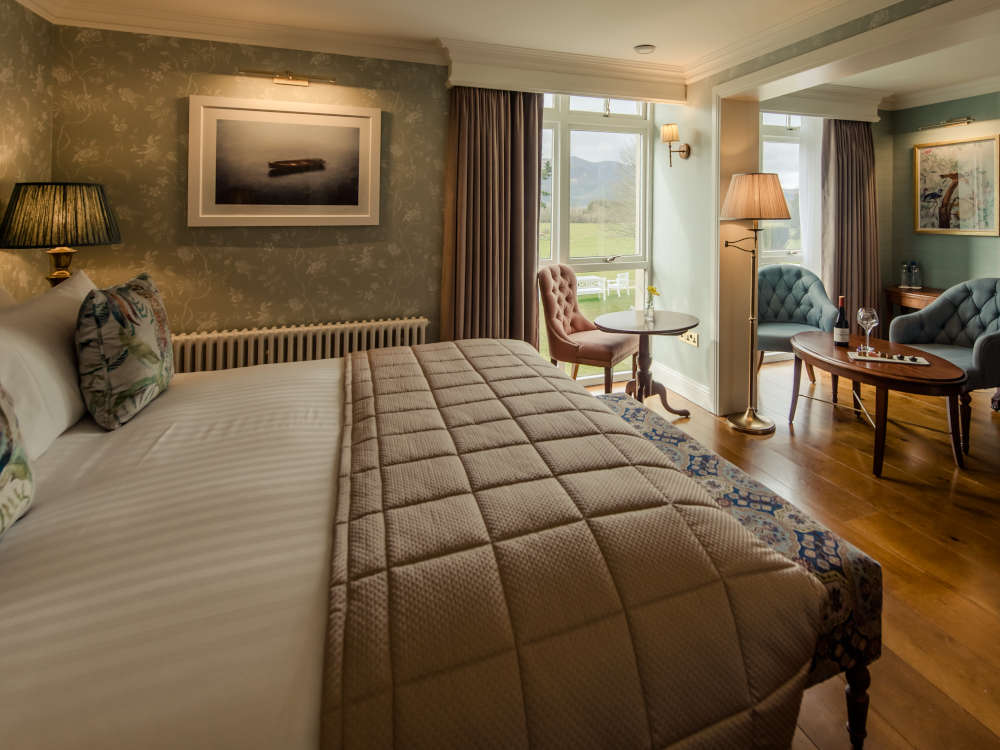 bedroom 2 - hotel cahernane house - killarney, ireland