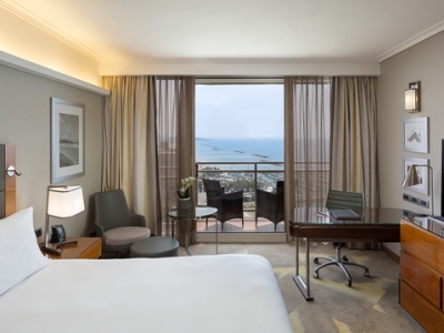 bedroom 2 - hotel vista at hilton tel aviv - tel aviv, israel
