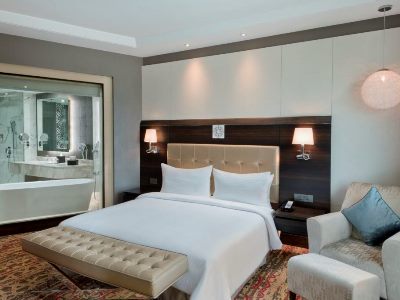 bedroom - hotel taj hotel and convention centre - agra, india
