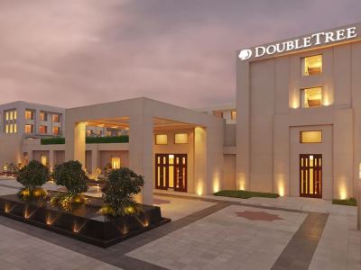exterior view - hotel doubletree by hilton agra - agra, india