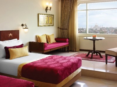 bedroom - hotel tajview, agra-ihcl seleqtions - agra, india