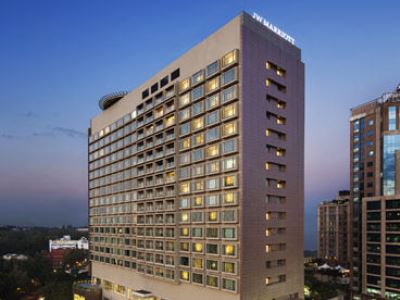 exterior view - hotel jw marriott hotel bengaluru - bangalore, india