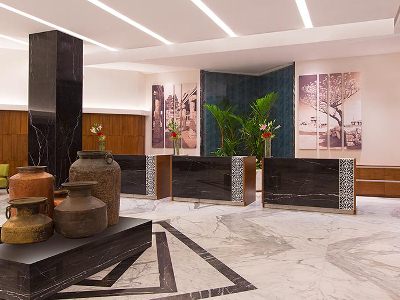 lobby - hotel four points by sheraton, whitefield - bangalore, india