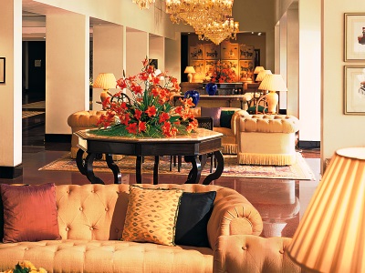 lobby - hotel oberoi - new delhi, india
