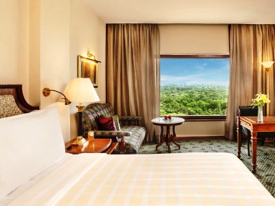 bedroom - hotel oberoi - new delhi, india