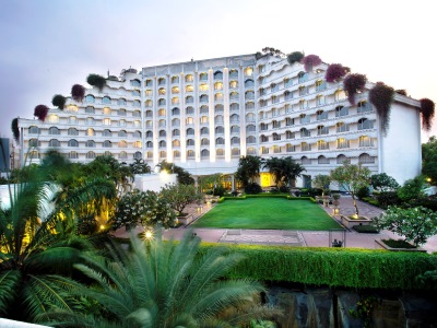 exterior view - hotel taj krishna - hyderabad, india